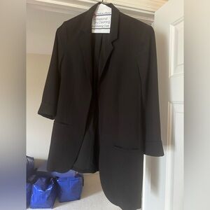 Express size M black blazer